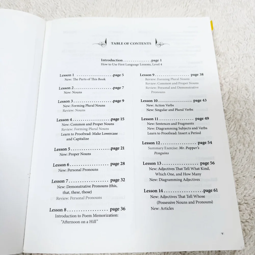 First Language Lessons for the Well Trained Mind Level 4 By Jessie Wise Good